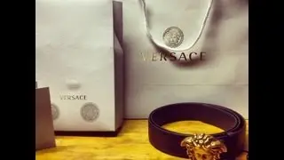 Versace Medusa Head Buckle Belt