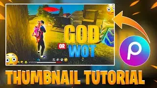 Make This Amazing Free Fire Thumbnail In Picsart | Free Fire Gaming Thumbnail Kaise Banaen