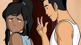 Mako & Korra Alone… This Got Awkward 😳 | The Legend of Korra Comic dub