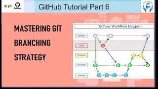 GitHub Tutorial P6 | How to push local branch to remote branch | Git & GitHub Branching and Merging