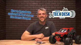 How to install the optional RX box set on the Arrma Gorgon