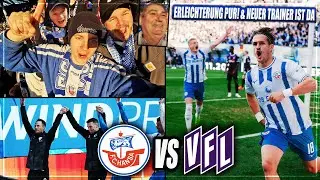 KEINE PANIK AUF DER TITANIC! Hansa Rostock - Osnabrück Stadion Vlog | Neuer Trainer Daniel Brinkmann