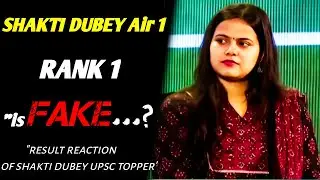 “Shakti Dubey AIR 1 UPSC CSE 2025 | Is Her Rank 1 FAKE or REAL? #shaktidubey 