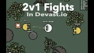 Devast.io | 2v1 Fights (Short Video)