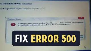 How to fix Error 500 on your browser