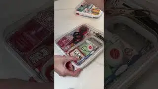 Make an SOS car and bathroom emergency kit with me!🚨✨🆘 #car #bathroom #emergencykit #asmr #kits