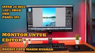 Landscape Photo Editing Tutorial Using Adobe Lightroom with the New AOC U28P2U Monitor