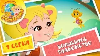 ПЧЕЛОГРАФИЯ - Мультик для детей - 1 серия Приключение начинается - Волшебное знакомство🐝🐝🐝