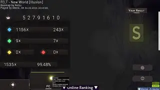 FC on FELT -  New World | osu