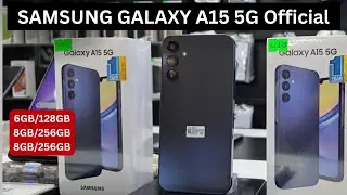 সস্তায় স্যামসাং এর 5G ফোন Samsung Galaxy A15 5G (6GB/8GB) Official