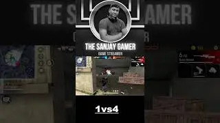 AWM 1VS4 TSG SANJAY GAMEPLAY SHORT || #the_sanjay_gamer #tsg_gaming #TSG_SANJAY#tsgshorts#tsg_sanjay