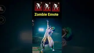 First Zombie Emote in PUBG Mobile