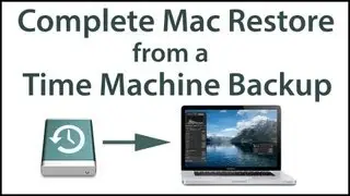 Restore a Mac Hard Drive from a Time Machine Backup