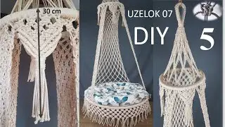 DIY Hanging Tent Chair/ MACRAME / Part 5/ Подвесное Кресло - Шатер/ Часть 5