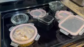 HOMBERKING 12 Sets Glass Food Storage Containers with Lids, Pantry Kitchen Storage Review