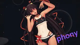 【MMD対魔忍 4K】水着ユキカゼ  で「フォニイ」
