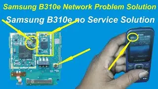 Samsung B310 network problem Solution keypad phone