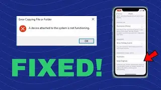 How to Fix iPhone Download Error  - 
