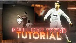 Trending SKULL EDIT Tutorial! || After Effects