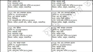 ভোটার নাম্বার বের করার নিয়ম । ভোটার সিরিয়াল দেখুন । How to Download Voter List 2024ভোটার