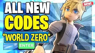 ALL *NEW* CODES in World Zero (ROBLOX SEPTEMBER 2021)