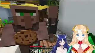 Снежа Представляет Себя Жителем Деревни в Minecraft!
