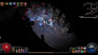 Path Of Exile | Clearing Maps With My Original ST Build