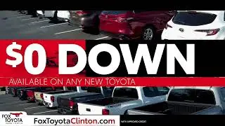 Fox Toyota - National Sales Event - Over 200 New Toyotas Available!