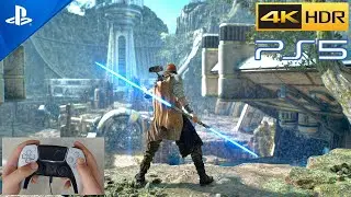 (PS5) Star Wars Jedi Survivor Free Roam Gameplay | Ray Tracing Next-Gen ULTRA Graphics 4k 60FPS HDR