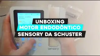 Unboxing: Motor Endodôntico Sensory da Schuster! (um dos melhores na minha opinião)