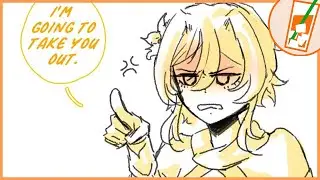 Lumine Takes Out Childe - Genshin Impact Comic Dub | IceTeaComics