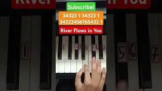River Flows On You Simple (Piano Tutorial)