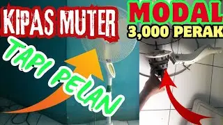 KIPAS ANGIN COSMOS MUTER PELAN‼PUTARAN LEMAH