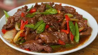 Daging sapi cukup di tumis!!aku tidak lagi membelinya di luar