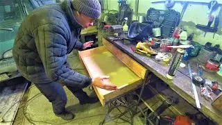 Про уборку на верстаке, выдвижные ящики и розыгрыш бустера