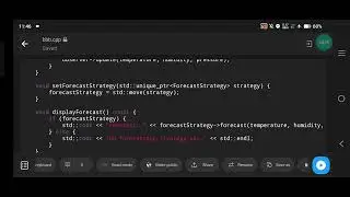 Weather Monitoring System in C++: Observer, Strategy, and Singleton Patterns