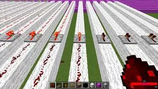 Minecraft. Простой восьмибитный калькулятор №4. Вдвоём.