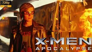 X-Men: Apocalypse | Quicksilver Rescue Scene | Slow Motion | Mic Flick