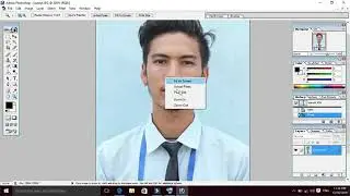 Photoshop tutorial in Nepali   Create passport size photo by step to step  In Team of Technic360p