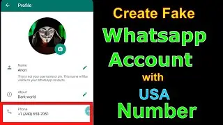 how to create fake whatsapp account | usa whatsapp number | whatsapp with usa number | th trickz