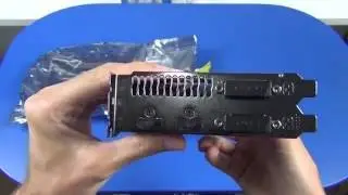 Gigabyte GeForce GTX750Ti (GV-N75TWF2OC-4GI) - распаковка