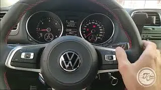 VW Golf MK6 - Golf 7 GTI steering wheel