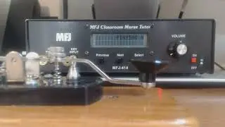 Morse Code Training At 7 Words Per Minute!