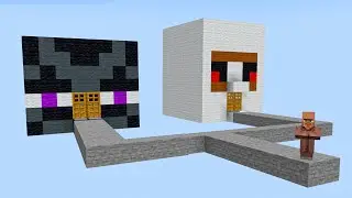 Which house will the villager choose?