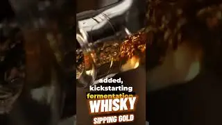 Sipping Gold: The Enchanting Process of Crafting Whisky!  #whisky #how it's made