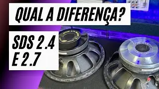 QUAL A DIFERENÇA? ALTO FALANTE EROS SDS 2.4K COMPARADO COM O SDS 2.7K