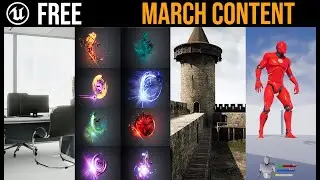 UE4 Free Assets March Marketplace Content