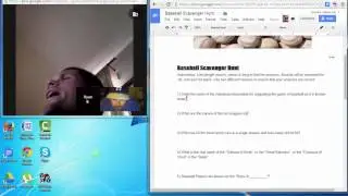 Collaboration project via Google Hangout and Docs