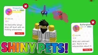 *NEW* SHINY PETS UPDATE IN PET TRAINER SIMULATOR!