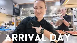 Super Yacht Guest Arrival Day (as a chef on Motor Yacht Loon)
